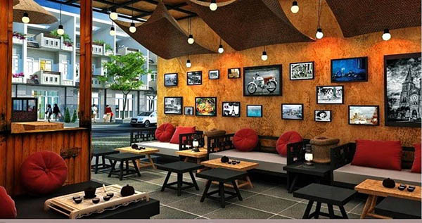 thiết kế nội thất quán cafe rất quan trọng với kinh doanh